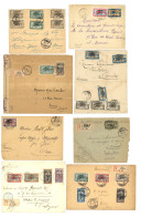 Emission Surchargée CAMEROUN Occupation Françaises - Lot De 13 Lettres + 2 Devants + 1 Fragment. TB. - Other & Unclassified