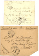 COLONNE DU SUD CAMEROUN : 1915 2 Lettres D' OKANO Via MITZIG GABON. TB. - Autres & Non Classés