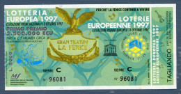 °°° Biglietto N. 5603 - Lotteria Nazionale °°° - Biglietti Della Lotteria