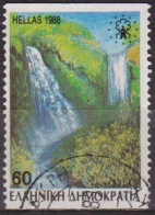 Chutes D'eau - GRECE - Cascade D'Edessa - N° 1676 - 1988 - Usados