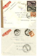 INDOCHINE : 1939/41 Lot De 4 Lettres POSTE NAVALE, CENSOR 193, FORCES NAVALES EXTREME ORIENT .. TTB. - Autres & Non Classés