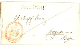 AUSTRIA - ILLYRIE - French Périod : 1812 CAPO D' ISTRIA On Entire Letter. Scarce. Vf. - Autres & Non Classés