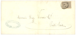 EGYPT : 1875 10 Para Canc. CAIRO On Letter To PORT-SAID. Printed Matter Rate. Superb. - Other & Unclassified