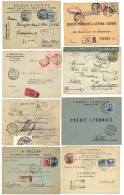 EGYPT - Pictorial Issue (Kedive Abbas Hilmi) : Lot Of 33 Interesting Covers + 32 Stamps + 5 Pairs Of Umperforate Stamps  - Andere & Zonder Classificatie