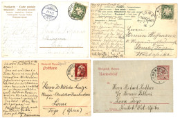 BAVARIA To TOGO : 1906/13 Lot Of 2 Postal Stationery + 2 Cards From BAVARIA To TOGO WEST AFRICA. Vf. - Other & Unclassified