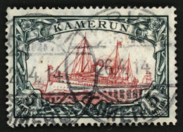 CAMEROONS : 5 Mark With Watemark (n°25) Canc. KRIBI. Signed RICHTER + STOLOW. Vf. - Camerún