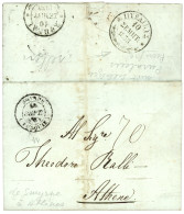 GREECE - DISINFECTED Mail : 1838 SMYRNE TURQUIE On Entire Letter To ATHENES. Vf. - Otros & Sin Clasificación