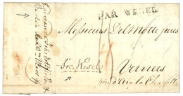 RUSSIA Via WESSEL : 1799 PAR WESSEL On Entire Letter From ST PETERSBURG To VERVIERS (BELGIUM). Verso, FORWARDING AGENT " - Otros & Sin Clasificación