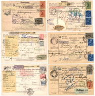 AUSTRIAN LEVANT : Lot Of 6 "BULLETIN D' EXPEDITION" Wit Nice Franking. Vf. - Oriente Austriaco