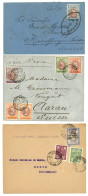 IRAN - PERSIA : 1910/27 Lot Of 3 Covers From PERSIA To SWITZERLAND. Vvf. - Irán