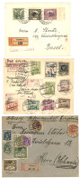 POLAND / MONTENEGRO : 1906 Lot 6 Covers (3 Registered). Vvf. - Autres & Non Classés