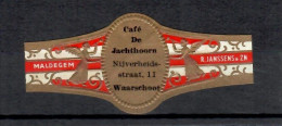 R. JANSSENS & ZN - MALDEGEM - CAFE DE JACHTHOORN - WAARSCHOOT - Bagues De Cigares