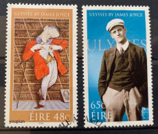 Ireland 2004, Tullio Pericoli Of Ulysses & Bloomsday, Cancelled Stamps Set - Usados