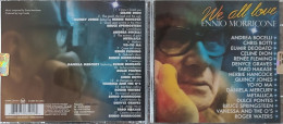 BORGATTA - FILM MUSIC  - Cd  ENNIO MORRICONE - WE ALL LOVE - ARS LATINA 2007 - USATO In Buono Stato - Filmmusik