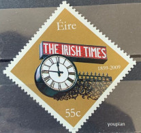 Ireland 2009, The Irish Times, MNH Unusual Single Stamp - Usati