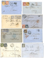 SWITZERLAND : 1864/71 Lot Of 13 Covers. See Website. Vf. - Other & Unclassified