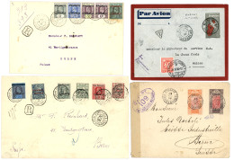 FRENCH COLONIES - 1909/38 Lot Of 20 Covers. Vvf. - Andere & Zonder Classificatie