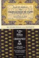 K1202 - Lot De 2 Étiquettes - CHATEAUNEUF Du PAPE - Otros & Sin Clasificación