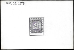 British Guiana 1876 Ship Issue Master Die Proof, Rare - British Guiana (...-1966)