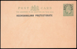 Bechuanaland 1907 KEVII Postcard Specimen - Andere & Zonder Classificatie