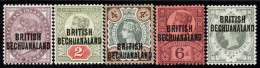 Bechuanaland 1891-94 1d - 1/- Set VF/M  - Other & Unclassified