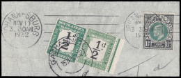 Basutoland Postage Due 1932 SA Dues Used In Qachasnek - Autres & Non Classés