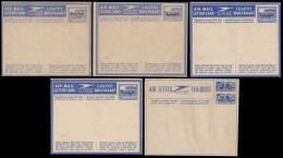 Basutoland 1944 Airmail Letter Sheet Group - Sonstige & Ohne Zuordnung