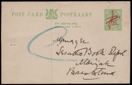 Basutoland 1918 SA KGV Postcard At Mohaleshoek Manuscript Cancel - Altri & Non Classificati