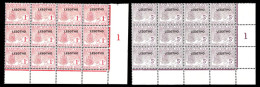 Lesotho 1966 Postage Due 1c & 5c Lseotho Error - Otros & Sin Clasificación