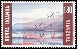 KUT 1966 Flamingos Shift Of Pink UM  - Kenya, Oeganda & Tanganyika