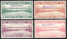 Dominica 1934 Ramfis Bridge Specimens - Dominique (...-1978)