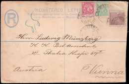 Cape Of Good Hope 1897 Registration Envelope With 3-Colours To A - Kap Der Guten Hoffnung (1853-1904)