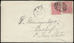 Cape Of Good Hope 1895 Proving Cover BONC 39 Paarl - Cape Of Good Hope (1853-1904)