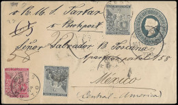 Cape Of Good Hope 1894 Union Line Book-Post To Mexico RMS Tartar - Kap Der Guten Hoffnung (1853-1904)