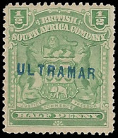 Rhodesia 1898 Arms ½d Portuguese Colonial Specimen - Andere & Zonder Classificatie