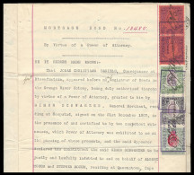 Orange River Colony Revenue 1907 KEVII's On Mortgage Bond - Oranje Vrijstaat (1868-1909)