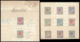 Orange River Colony Revenue 1905 KEVII Colour Appendix New Vals - Orange Free State (1868-1909)