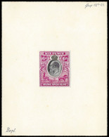Orange River Colony Revenue 1901 KEVII De La Rue Composite Essay - Oranje Vrijstaat (1868-1909)