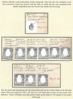 Orange River Colony Revenue 1903 KEVII Day Book Proofs Incl Head - Oranje Vrijstaat (1868-1909)