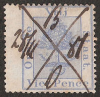 Orange Free State Revenues 1881 Rare Bank Draft Stamp - Orange Free State (1868-1909)