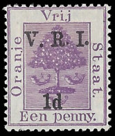 Orange Free State 1900 VRI SG113 1d Multiple Varieties - Oranje-Freistaat (1868-1909)