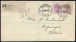 Orange Free State 1900 VRI SG110 1/- "1" Omitted On Cover - Oranje-Freistaat (1868-1909)