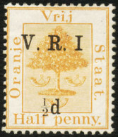 Orange Free State 1900 VRI SG101 ½d No Stop After "I" VF/ - Oranje-Freistaat (1868-1909)
