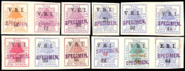 Orange Free State 1900 VRI Rare Natal Archive Specimen Group - État Libre D'Orange (1868-1909)