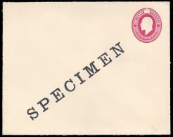 Nyasaland 1914 KEVII 1d Carmine Stationery Envelope Specimen - Nyassaland (1907-1953)
