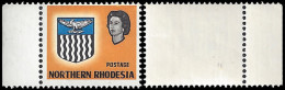 Northern Rhodesia 1963 9d Value & Orange (Eagle) Omitted - Northern Rhodesia (...-1963)