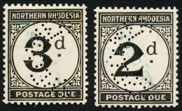 Northern Rhodesia Postage Due 1929 Receiving Authority Specimen - Rodesia Del Norte (...-1963)