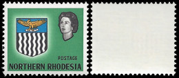 Northern Rhodesia 1963 4d Value Omitted VF/M  - Noord-Rhodesië (...-1963)