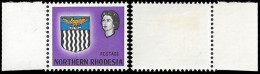 Northern Rhodesia 1963 ½d Value Omitted VF/M , Rarity! - Nordrhodesien (...-1963)