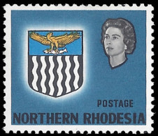 Northern Rhodesia 1963 20/- Value Omitted VF/M , Rare - Rhodésie Du Nord (...-1963)